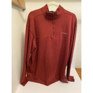 Columbia Men’s XL Maroon Quarter Zip Pullover